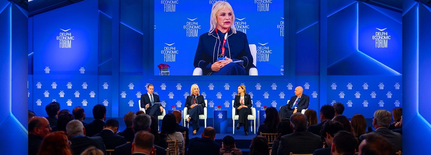 President of OFET Julia Tseti at Delphi Economic Forum XI