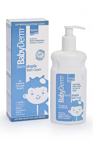 Baby dermatopia bath cream