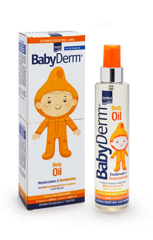 Babyderm body oil  en 