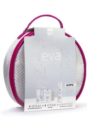 Συσκευασία του προϊόντος Eva Belle Glow by Day kit της InterMed