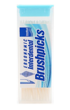 Ergonomic Interdental Brushpicks by InterMed.