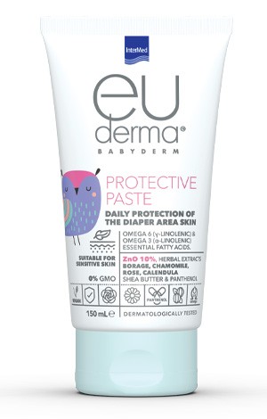 Pâte protectrice résistante à l’eau Protection quotidienne de la peau dans la zone du change (couche).